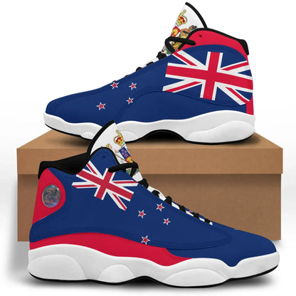 New Zealand High Top Sneakers Shoes Women's Men's Special Flag