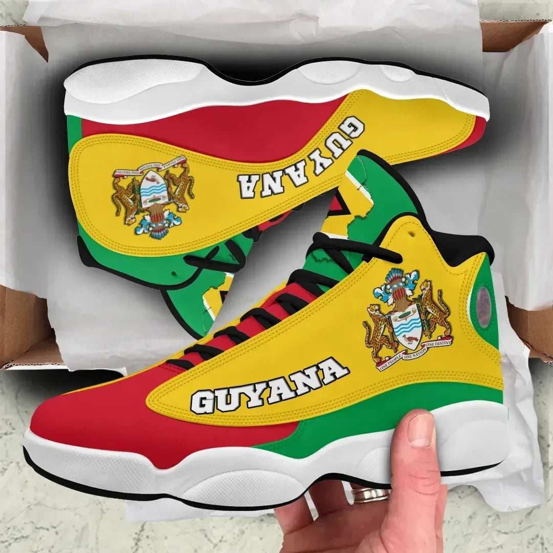 Guyana High Top Sneakers Shoes New