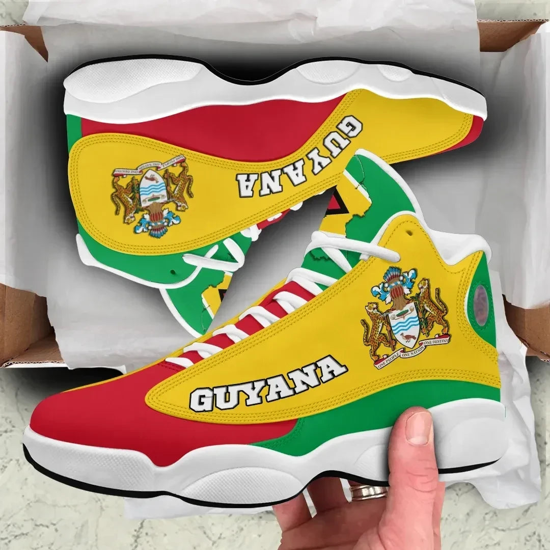 Guyana High Top Sneakers Shoes New