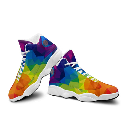 Love Is Love LGBT High Top Sneakers Shoes Women's Men's