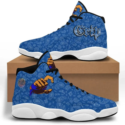 Crips Gang High Top Sneakers Shoes