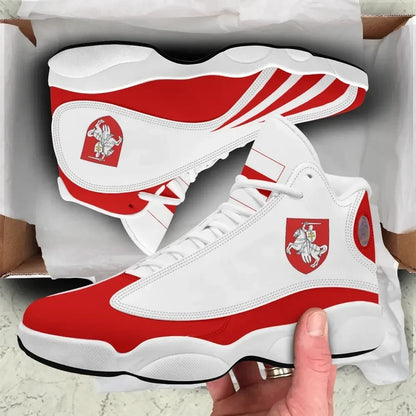Belarus WRW Flag High Top Sneakers Shoes Women's Men's