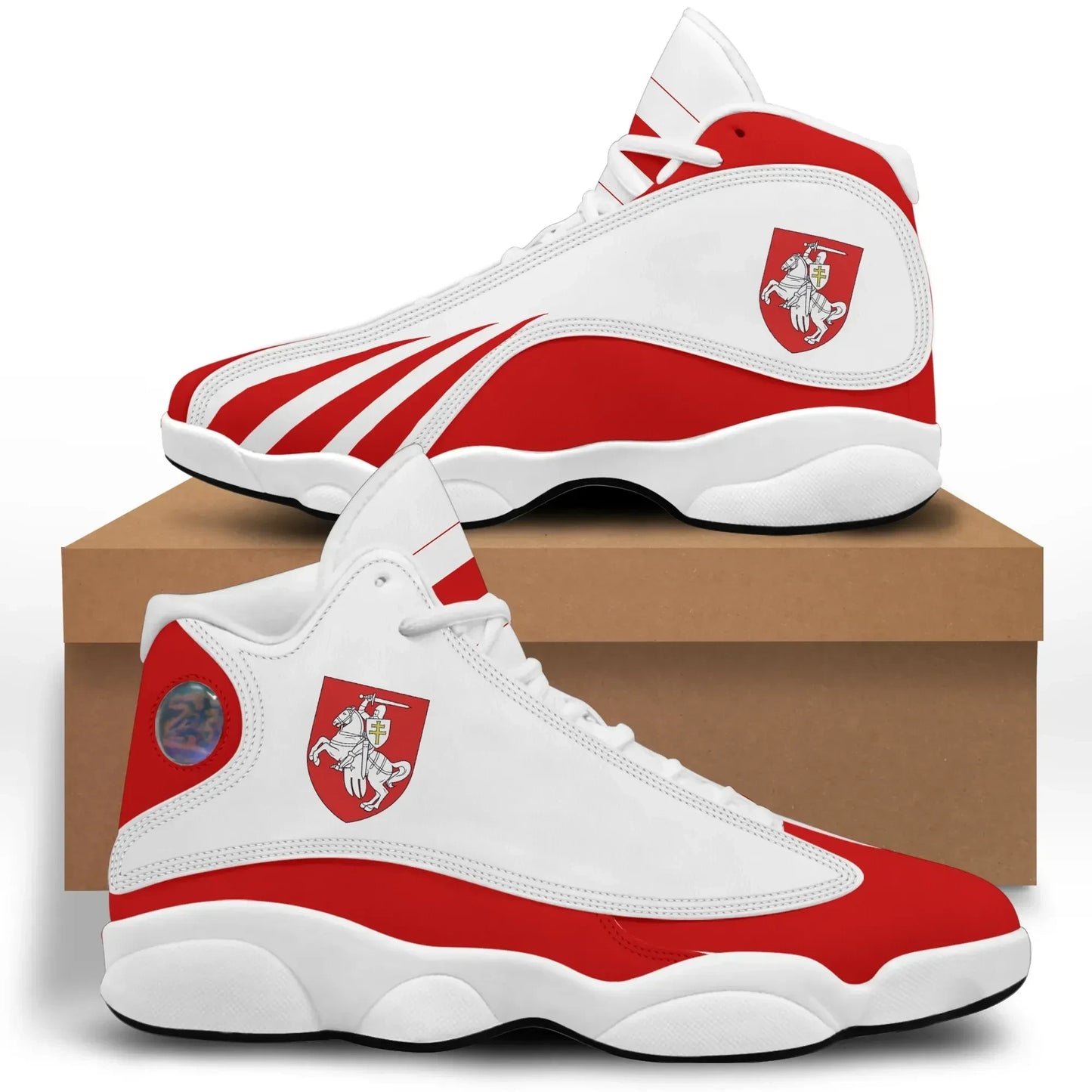Belarus WRW Flag High Top Sneakers Shoes Women's Men's