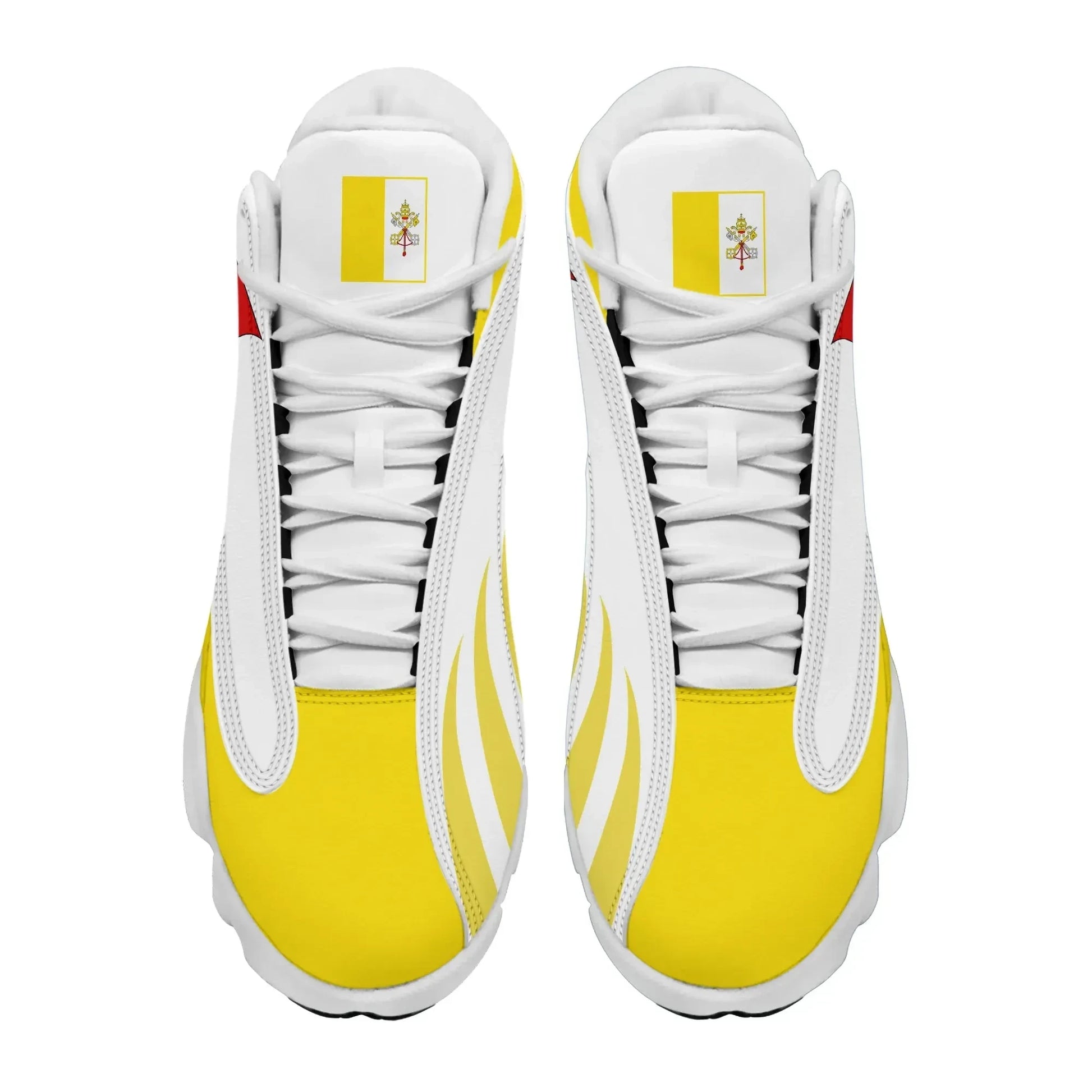 Vatican City High Top Sneakers Shoes Women's Men's