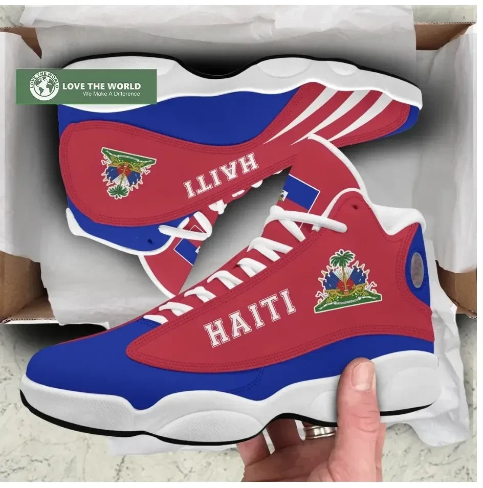 Haiti High Top Sneakers Shoes Women's Men's