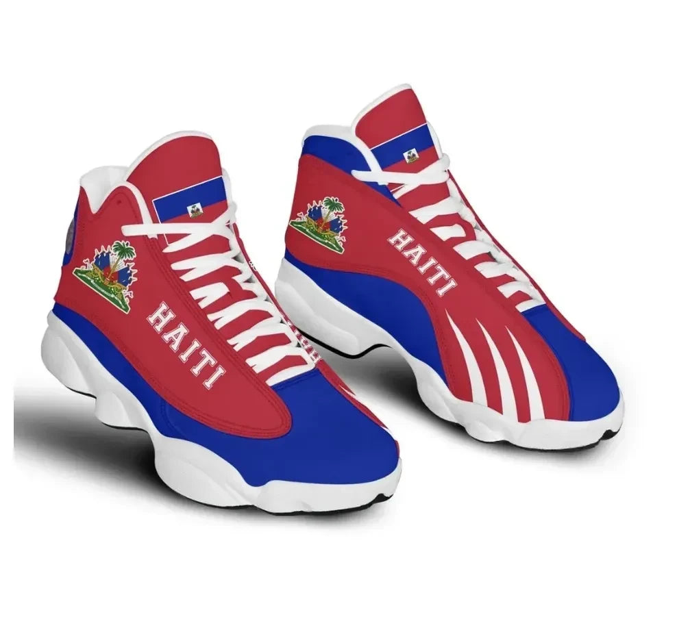 Haiti High Top Sneakers Shoes Women's Men's