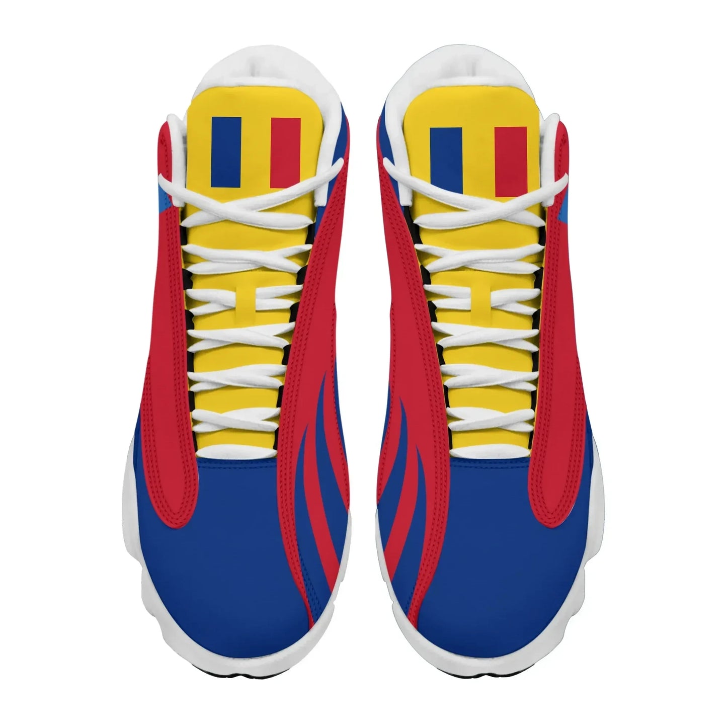 Romania High Top Sneakers Shoes Women's Men's