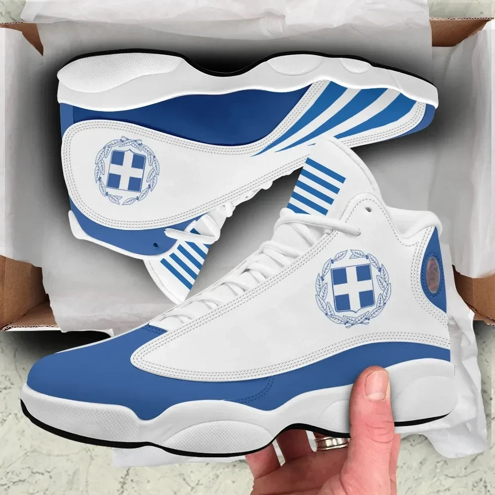Greece High Top Sneakers Shoes Women's Men's