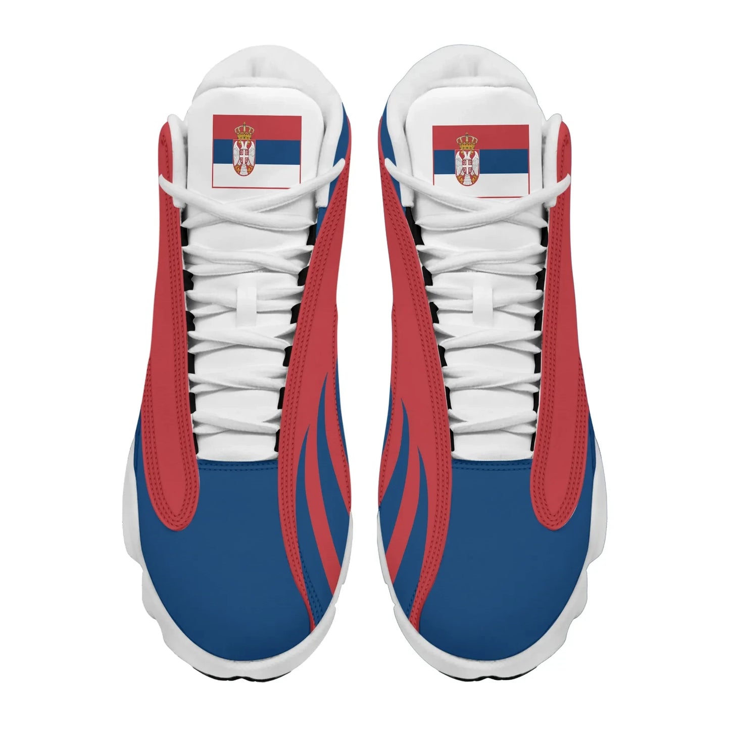 Serbia High Top Sneakers Shoes Women's Men's