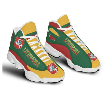 Lithuania High Top Sneakers Shoes Women's Men's