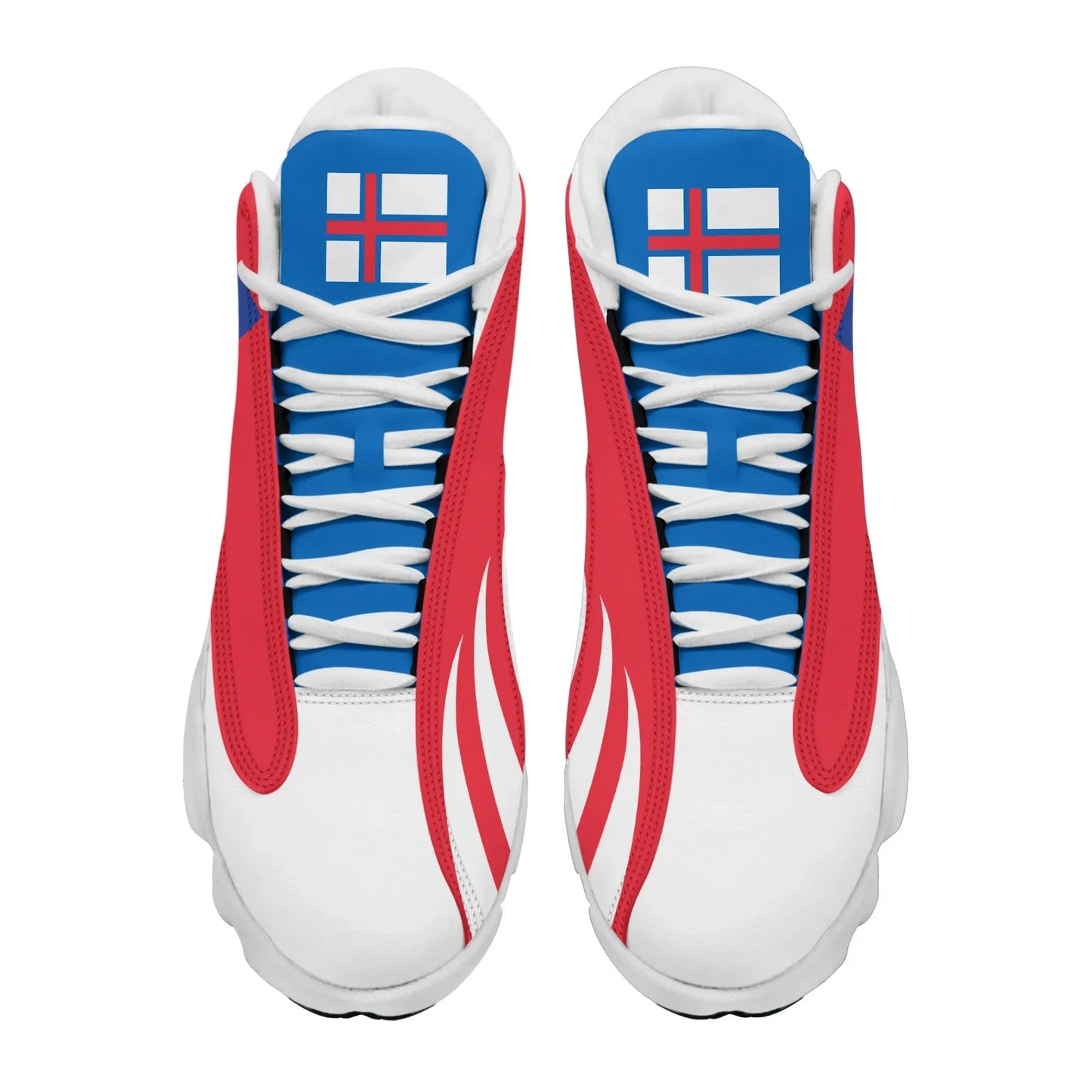 Faroe Islands High Top Sneakers Shoes Women's Men's
