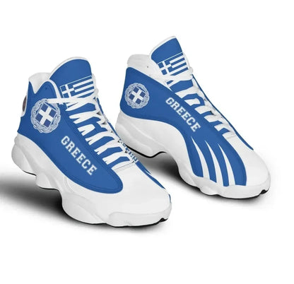 Greece High Top Sneakers Shoes Women's Men's
