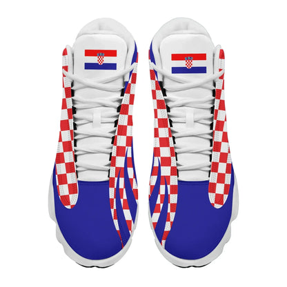 Croatia High Top Sneakers Shoes Women's Men's New Version