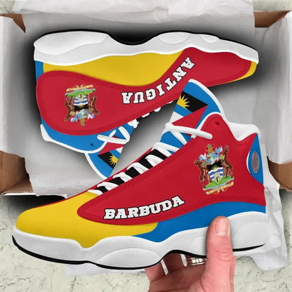 Antigua & Barbuda High Top Sneakers Shoes