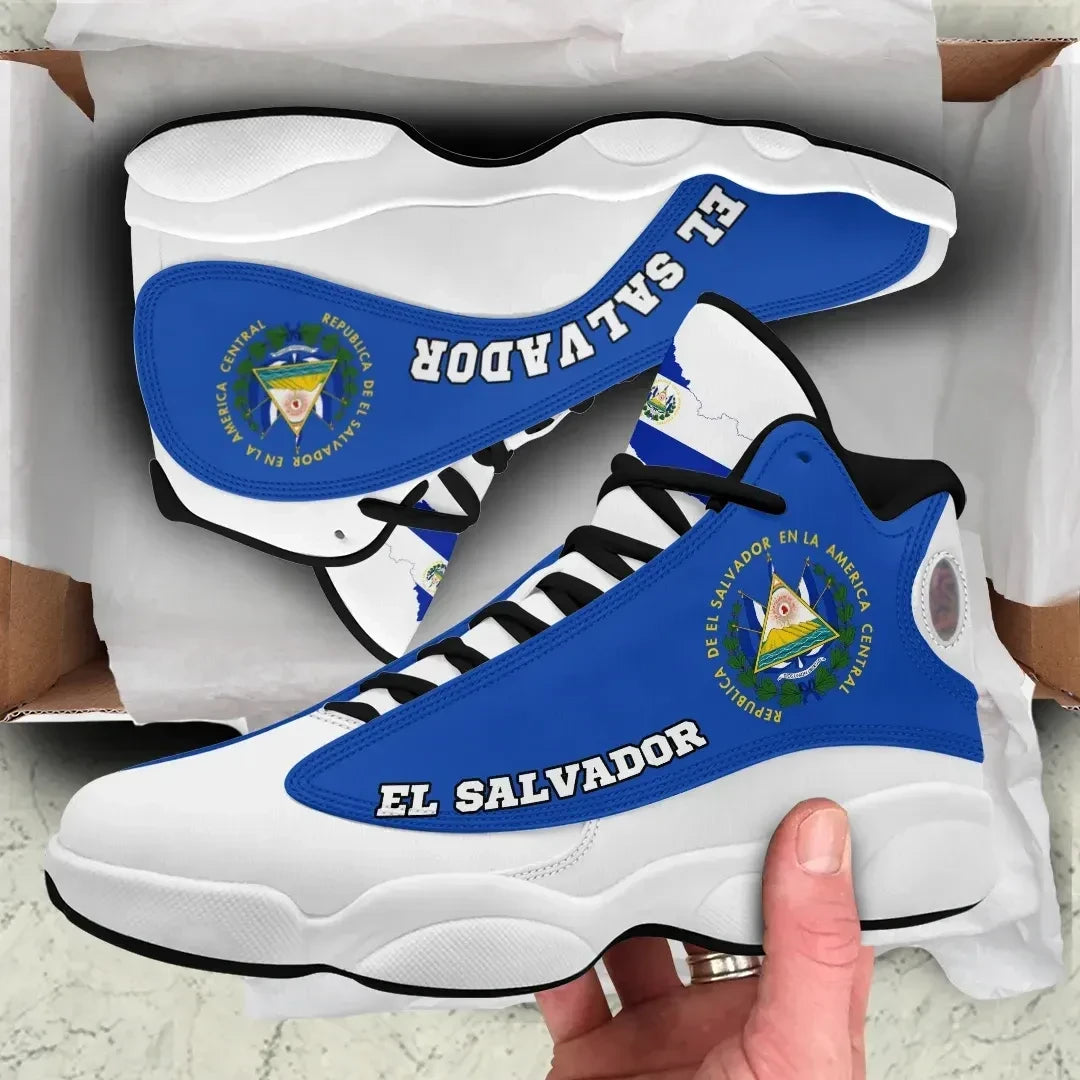 El Salvador High Top Sneakers Shoes