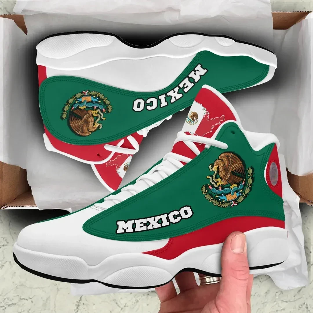 Mexico High Top Sneakers Shoes