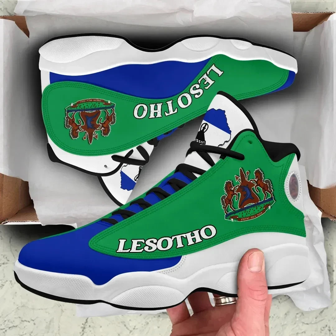 Lesotho High Top Sneakers Shoes