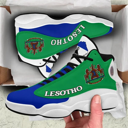 Lesotho High Top Sneakers Shoes