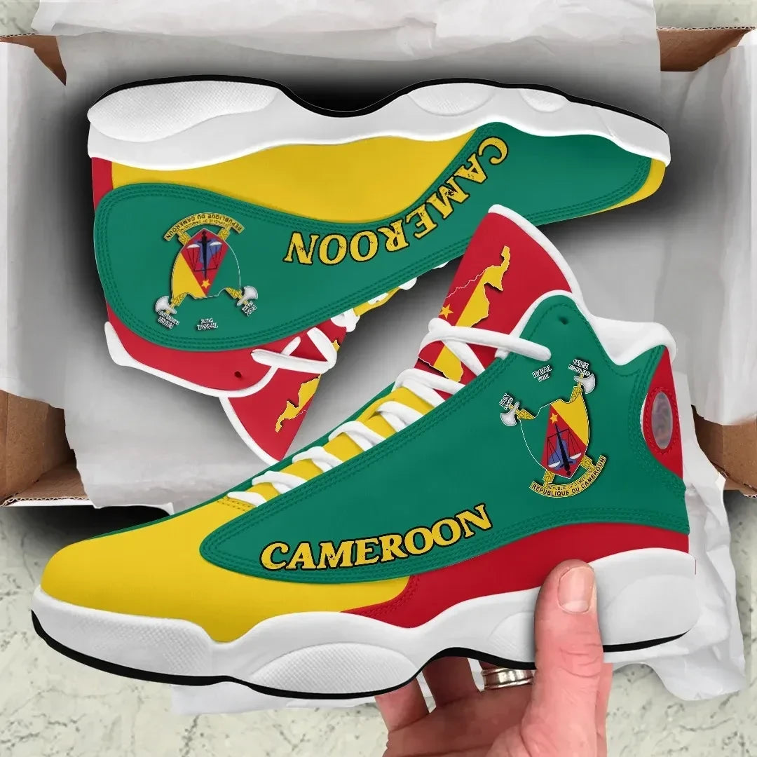 Cameroon High Top Sneakers Shoes