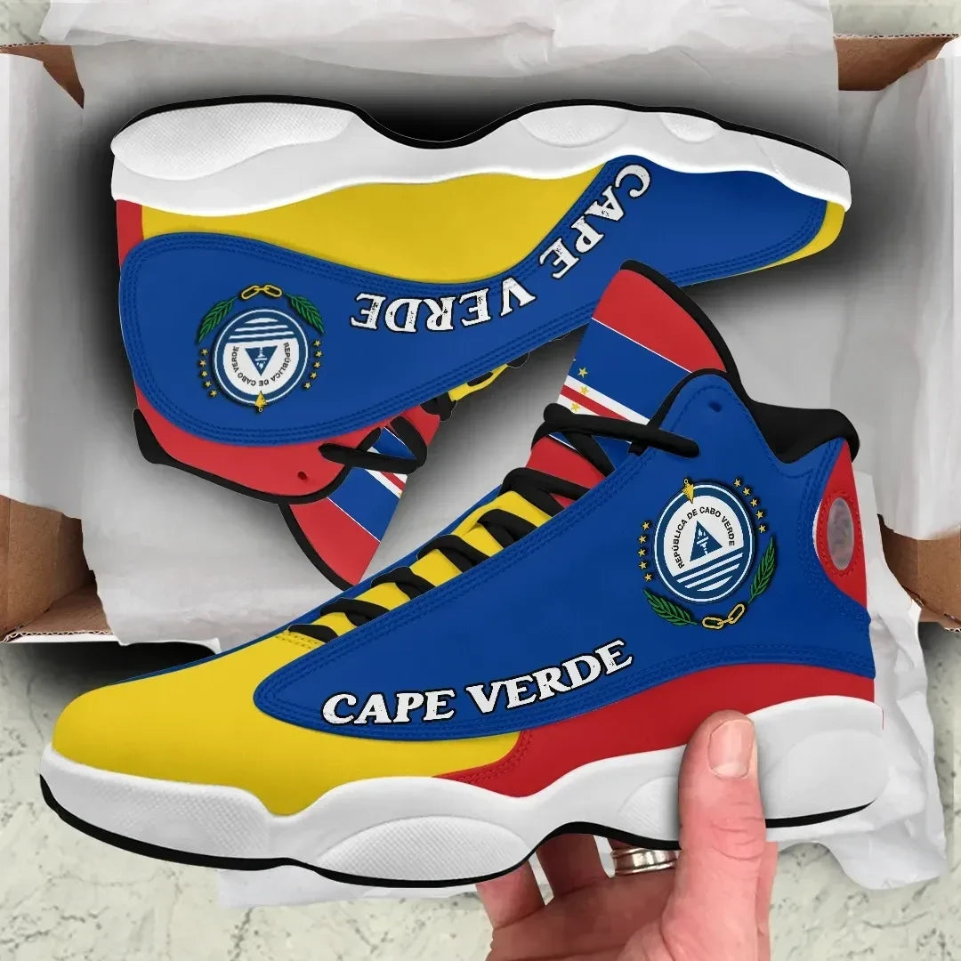 Cape Verde High Top Sneakers Shoes