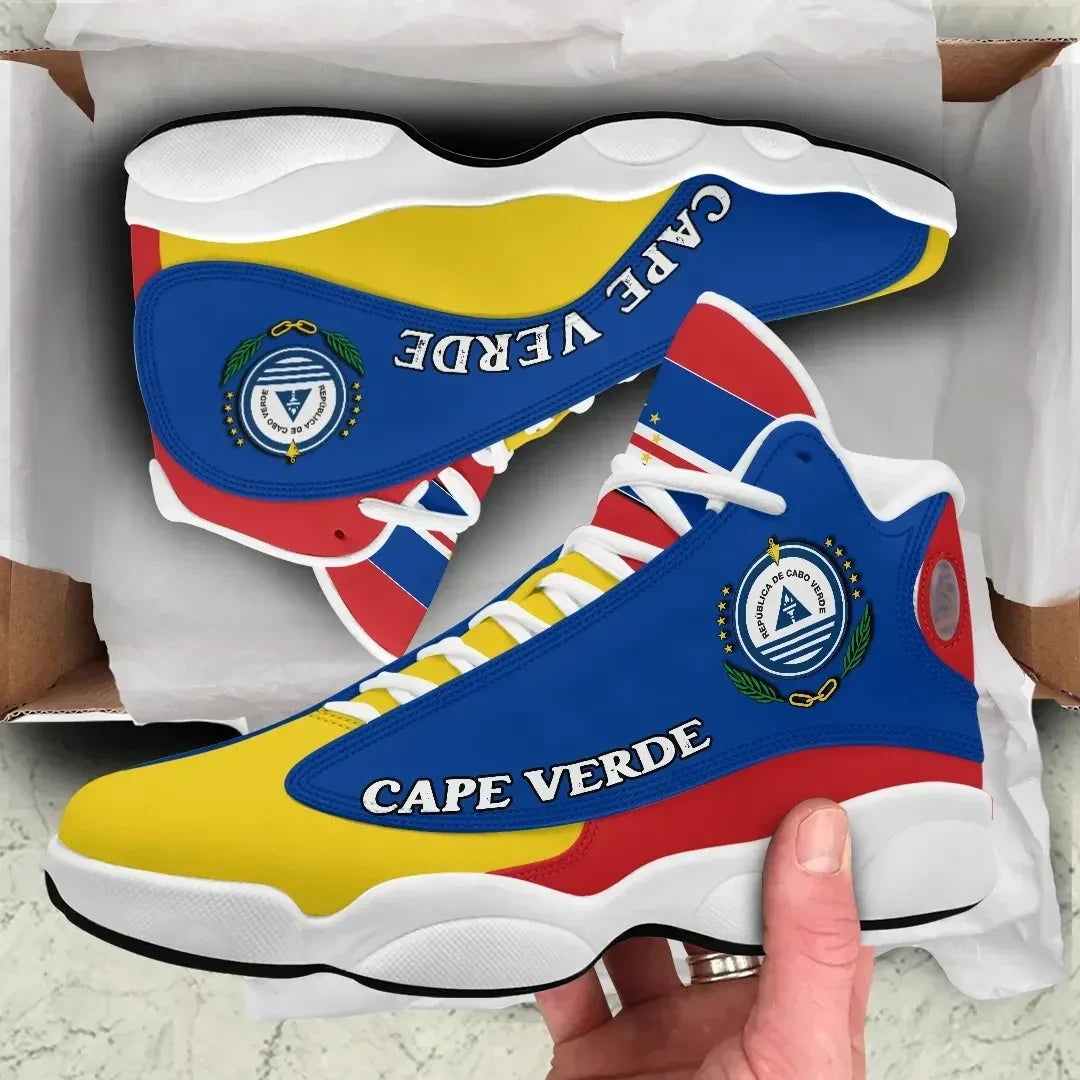 Cape Verde High Top Sneakers Shoes