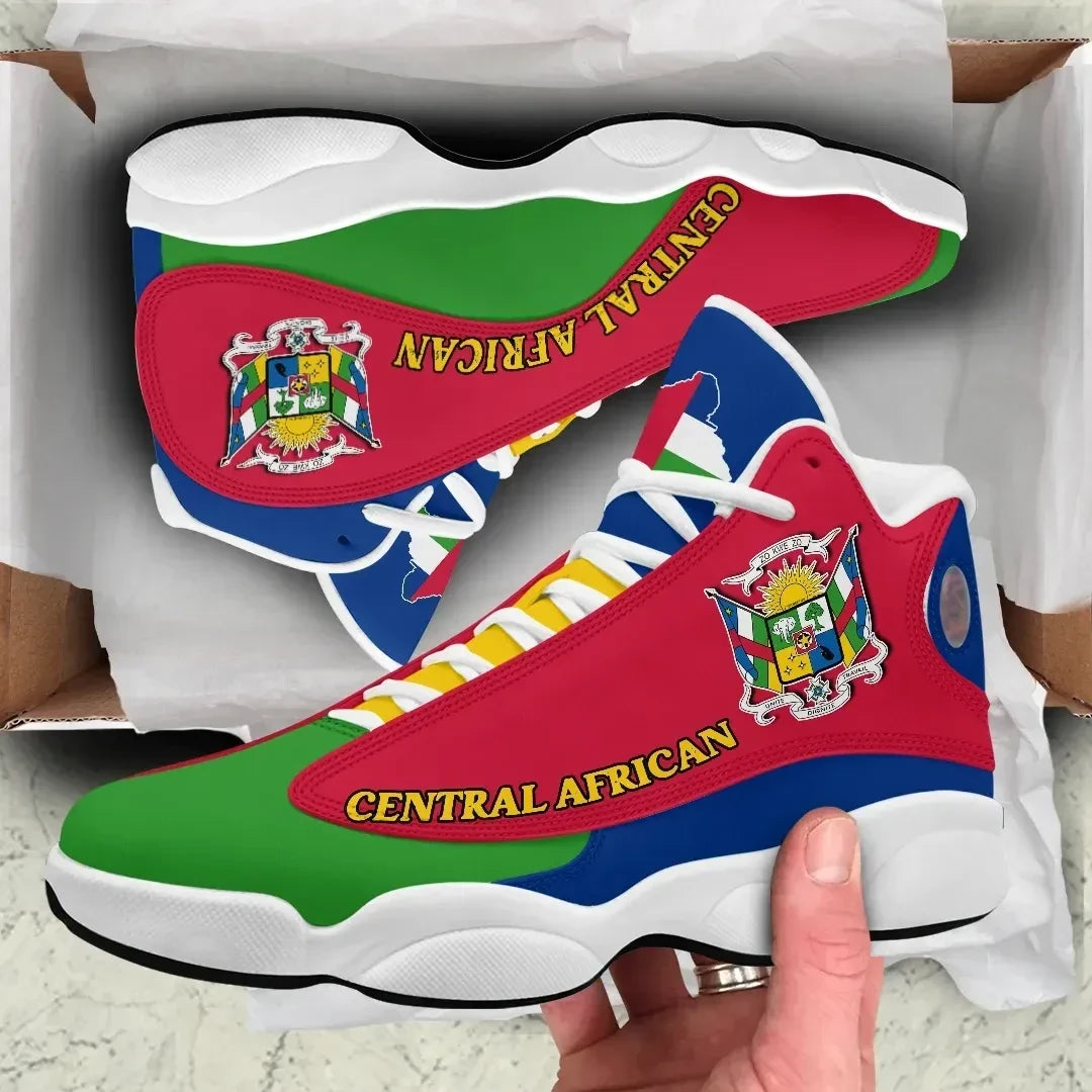 Central African High Top Sneakers Shoes