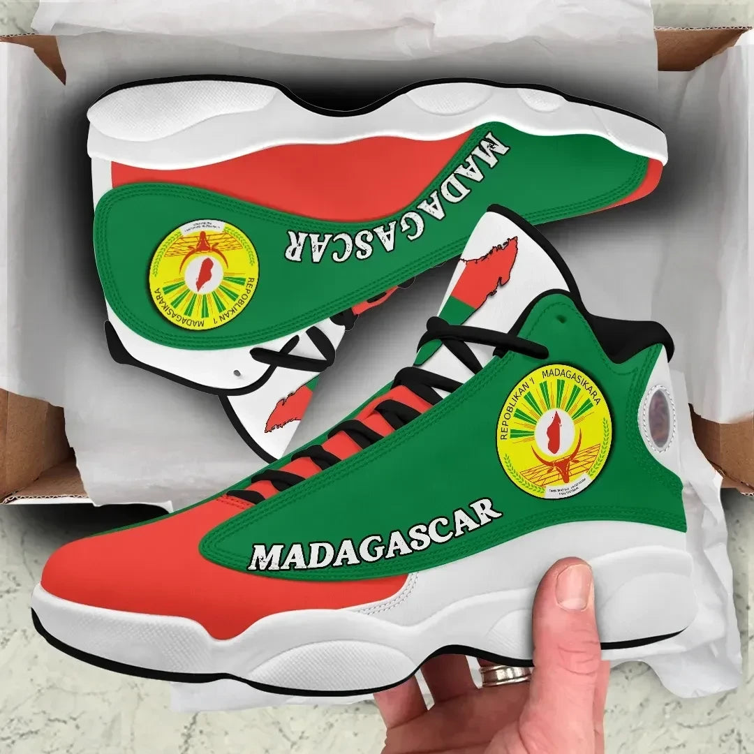 Madagascar High Top Sneakers Shoes
