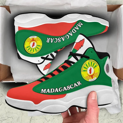 Madagascar High Top Sneakers Shoes