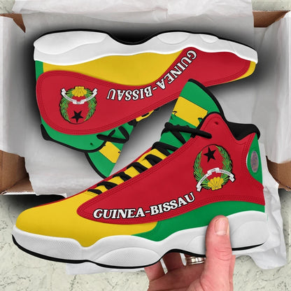 Guinea Bissau High Top Sneakers Shoes