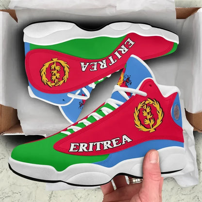 Eritrea High Top Sneakers Shoes