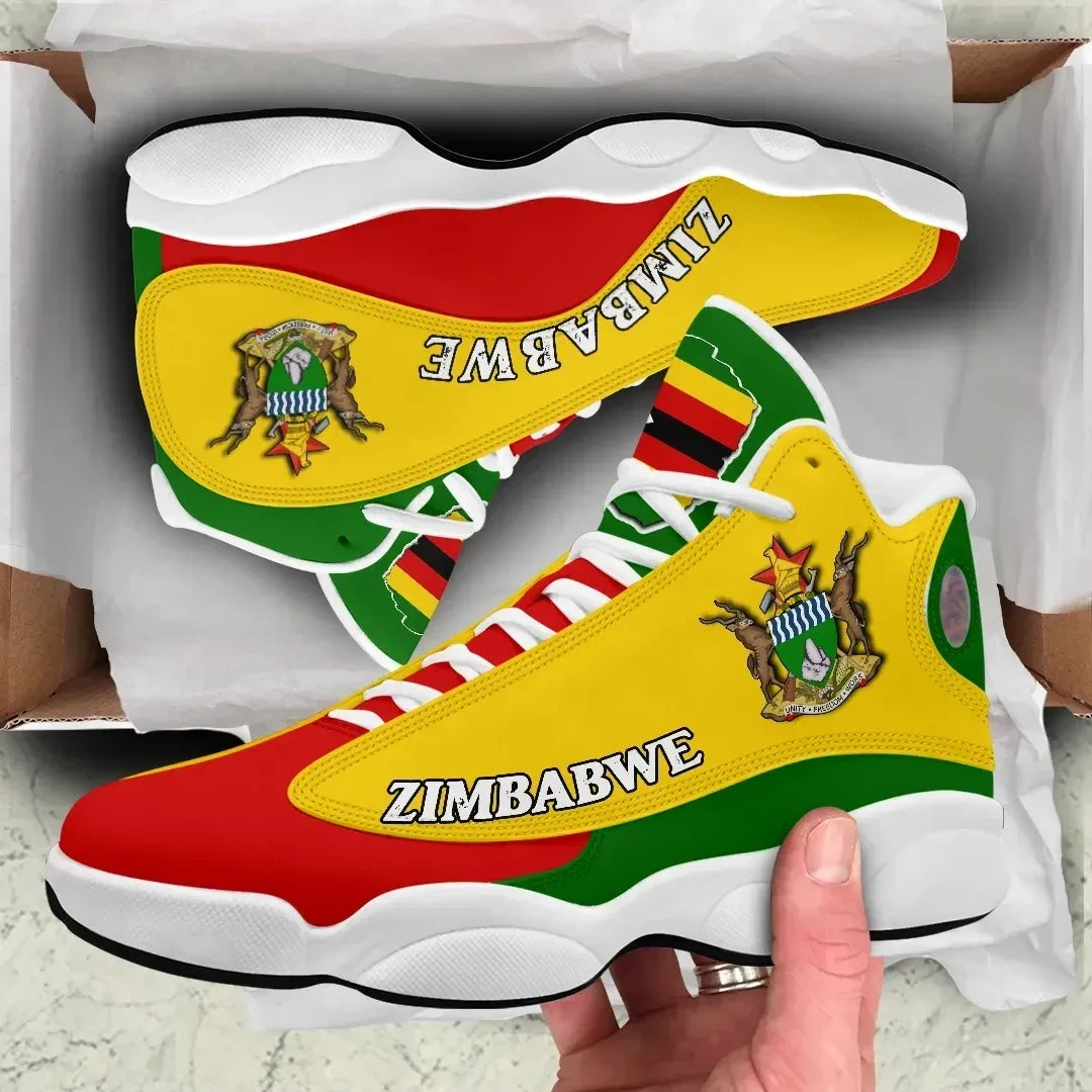 Zimbabwe High Top Sneakers Shoes