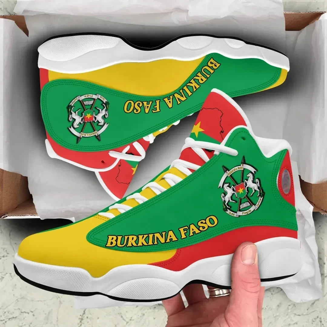 Burkina Faso High Top Sneakers Shoes