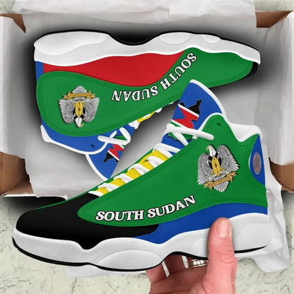 South Sudan High Top Sneakers Shoes