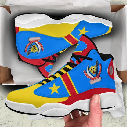Democratic Republic of the Congo High Top Sneakers Shoes