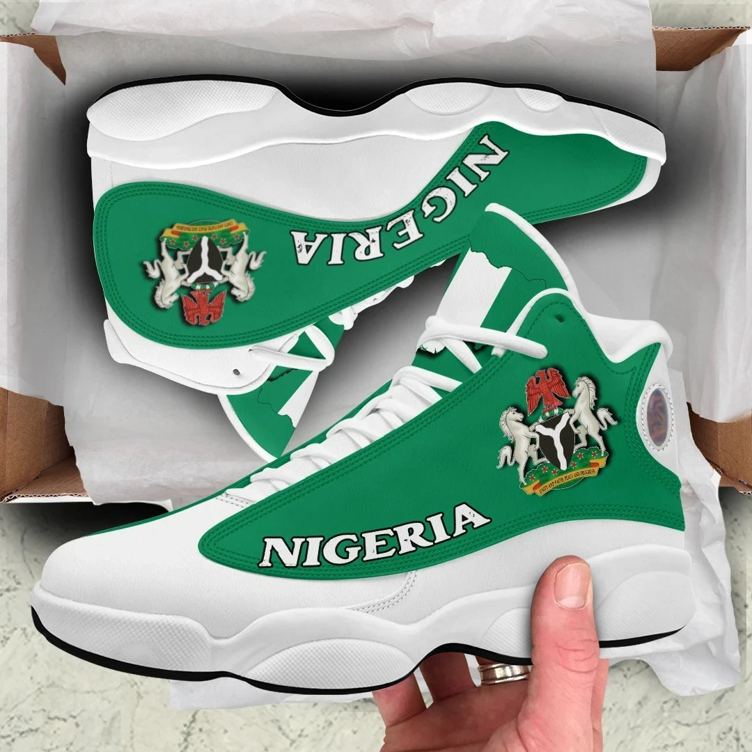 Nigeria High Top Sneakers Shoes