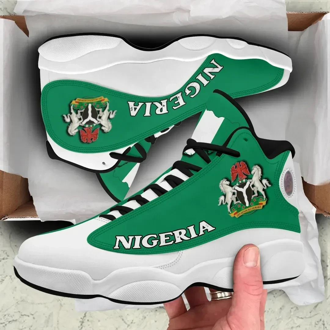 Nigeria High Top Sneakers Shoes
