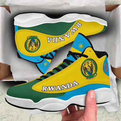 Rwanda High Top Sneakers Shoes