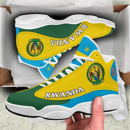 Rwanda High Top Sneakers Shoes