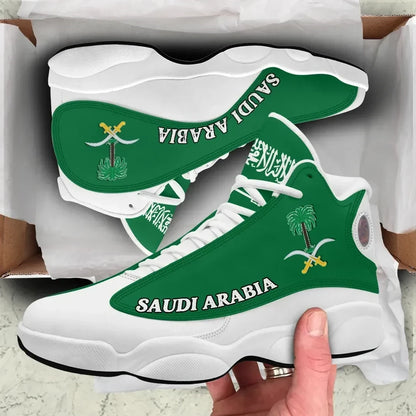 Saudi Arabia High Top Sneakers Shoes