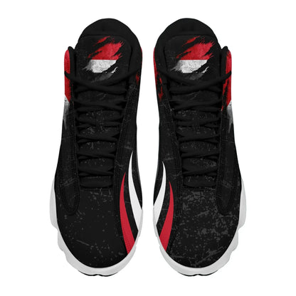 Yemen In Me High Top Sneakers Shoes Special Grunge Style