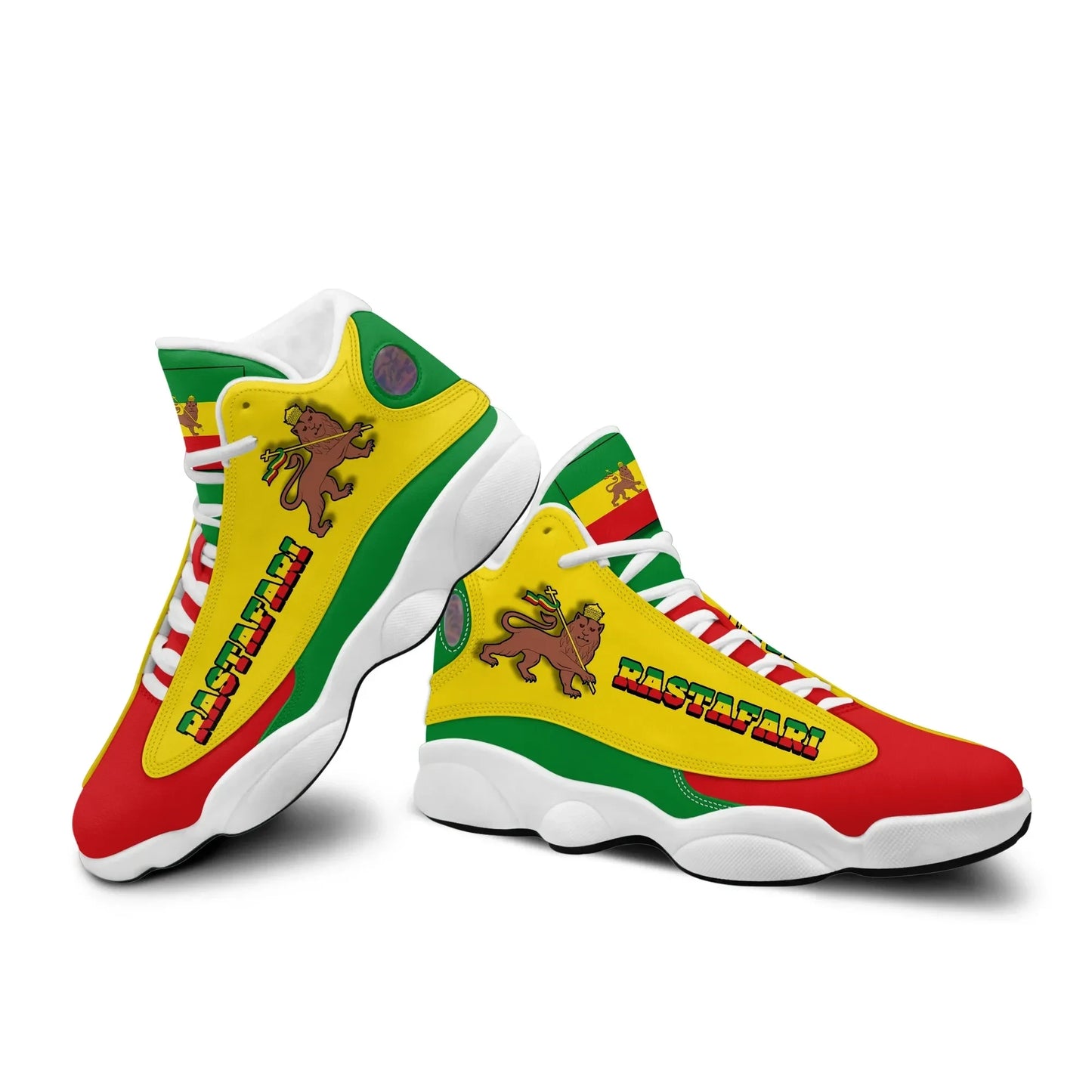 Rastafari High Top Sneakers Shoes