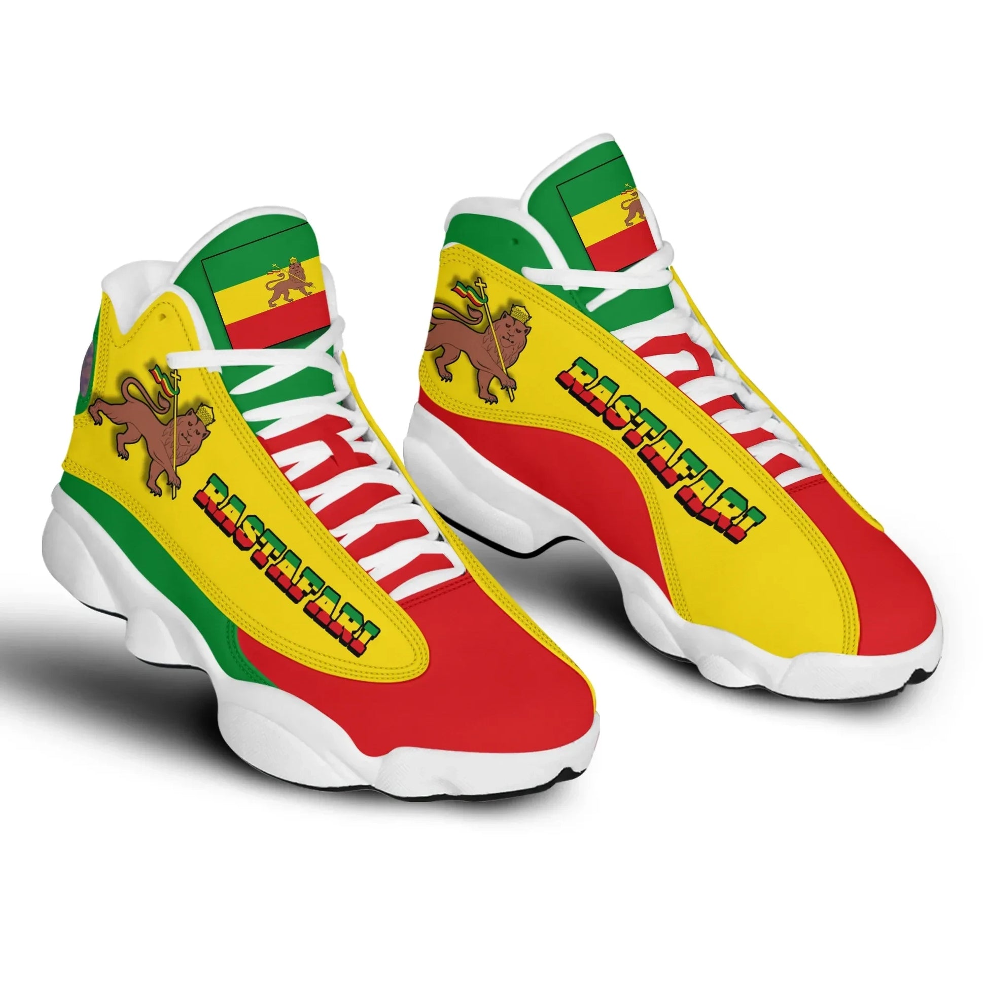 Rastafari High Top Sneakers Shoes