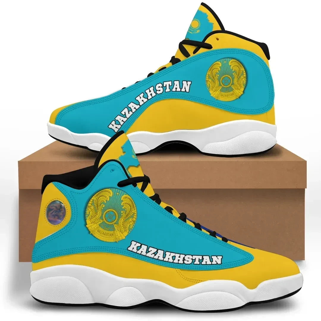 Kazakhstan High Top Sneakers Shoes