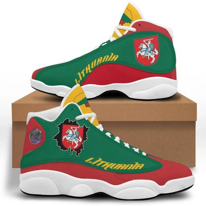 Lithuania High Top Sneakers Shoes