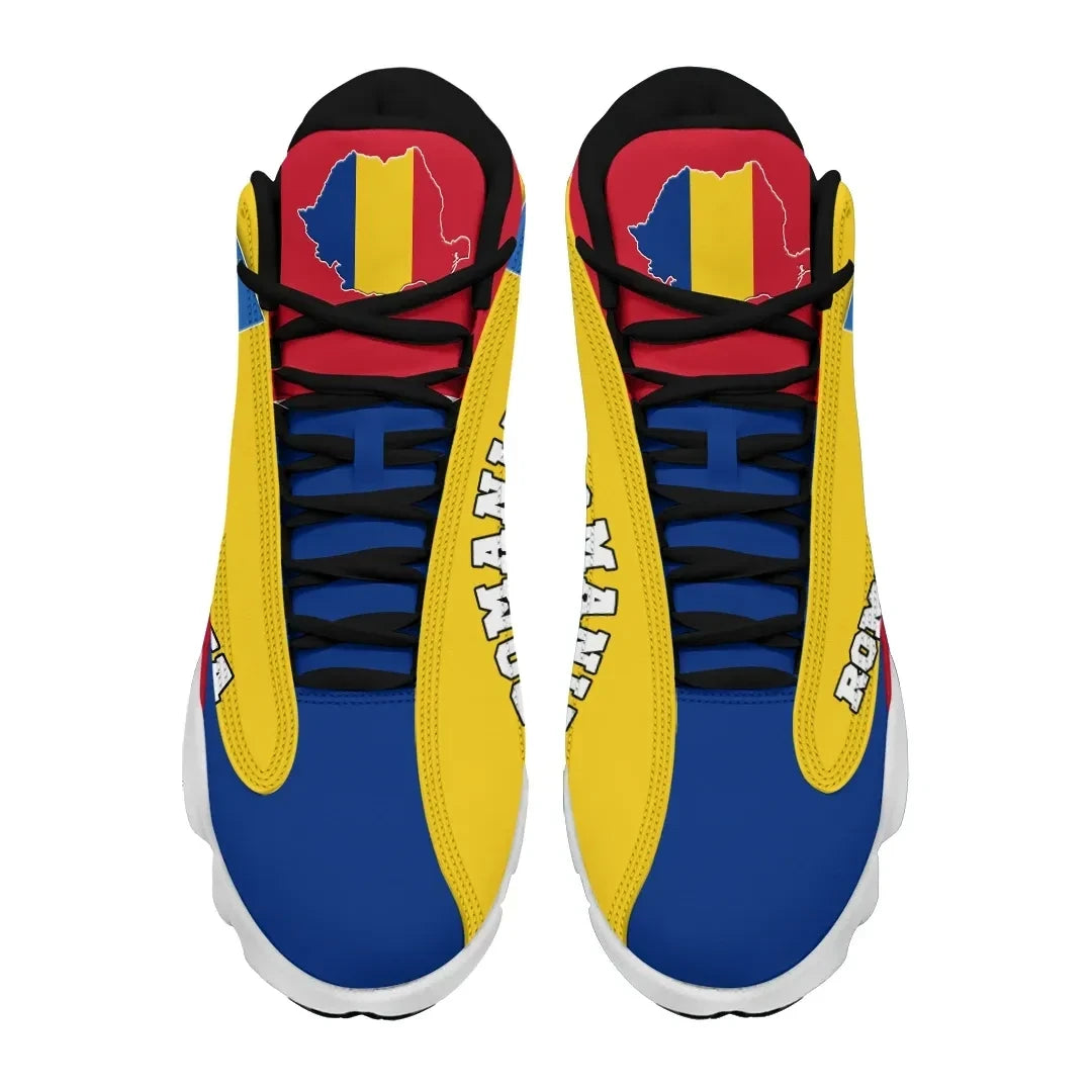 Romania High Top Sneakers Shoes