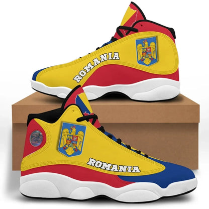 Romania High Top Sneakers Shoes