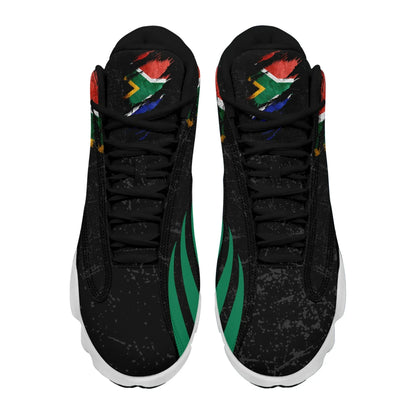 South Africa In Me High Top Sneakers Special Grunge Style