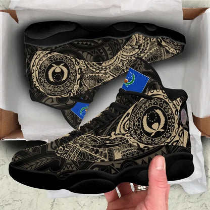 PohnPei Tattoo High Top Sneakers Shoes