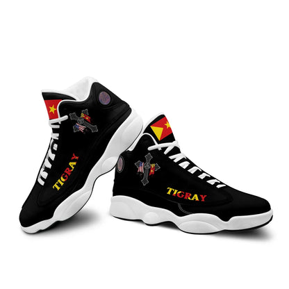 Tigray By Blood High Top Sneakers Shoes