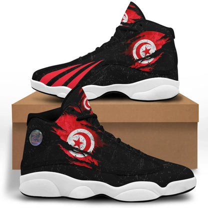 Tunisia In Me High Top Sneakers Special Grunge Style